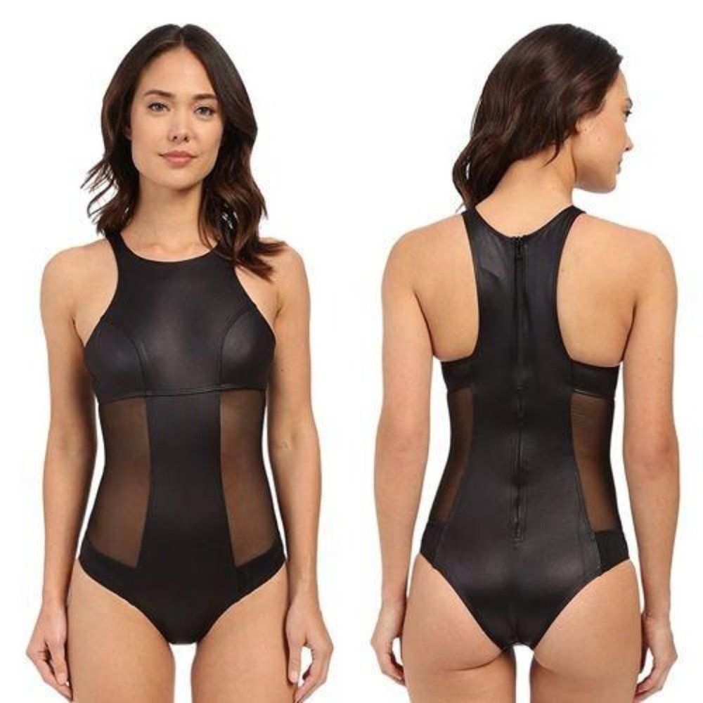 NWT Vitamin A Neolux Swimsuit Natasha Maillot One Piece Size S